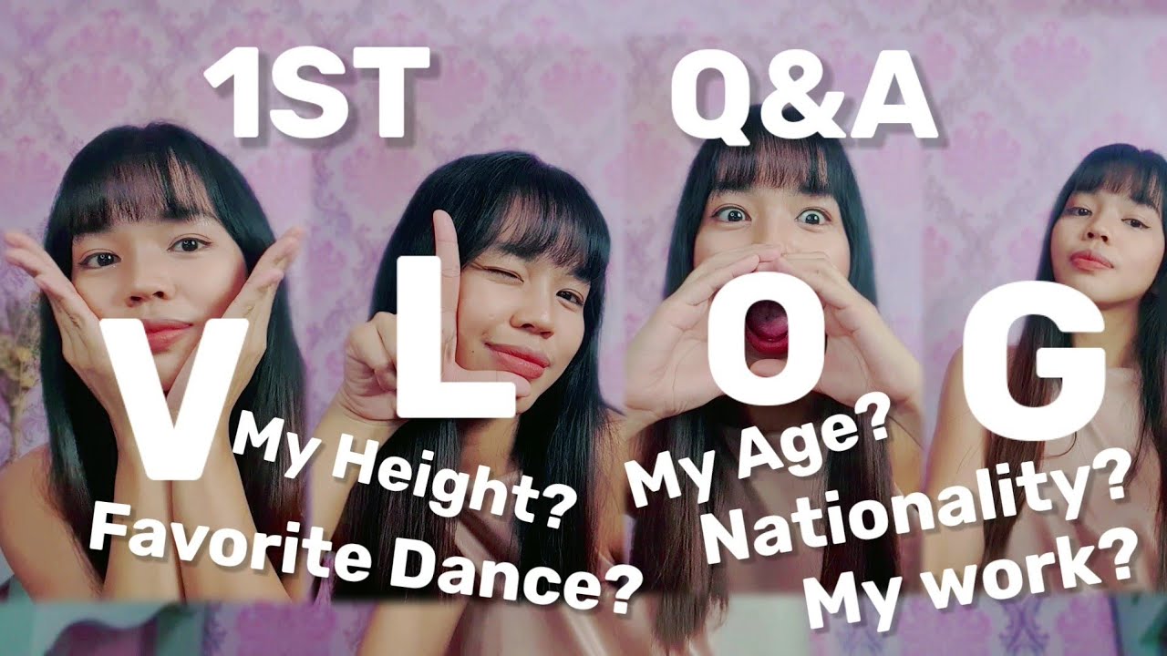 MY FIRST VLOG, Q & A