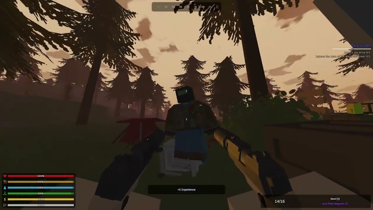 Unturned Escalation bölüm 5 rahmetli golden deagle ):