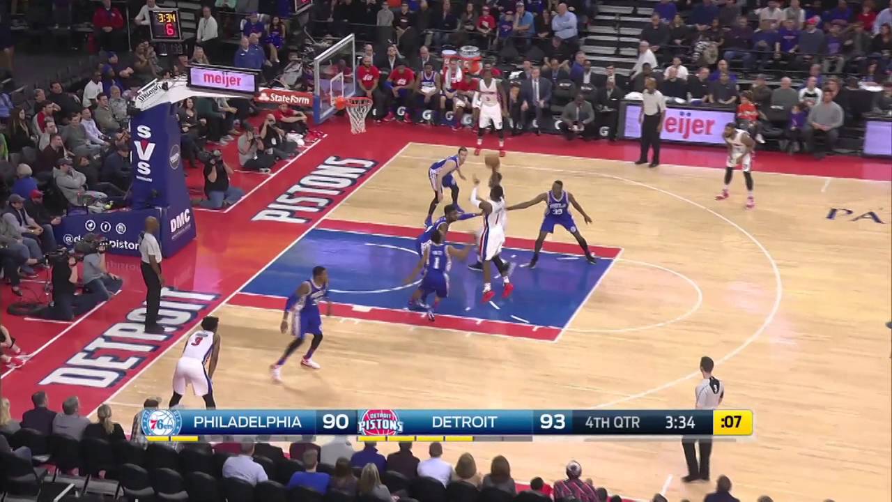 Philadelphia 76ers vs Detriot Pistons - January 27, 2016