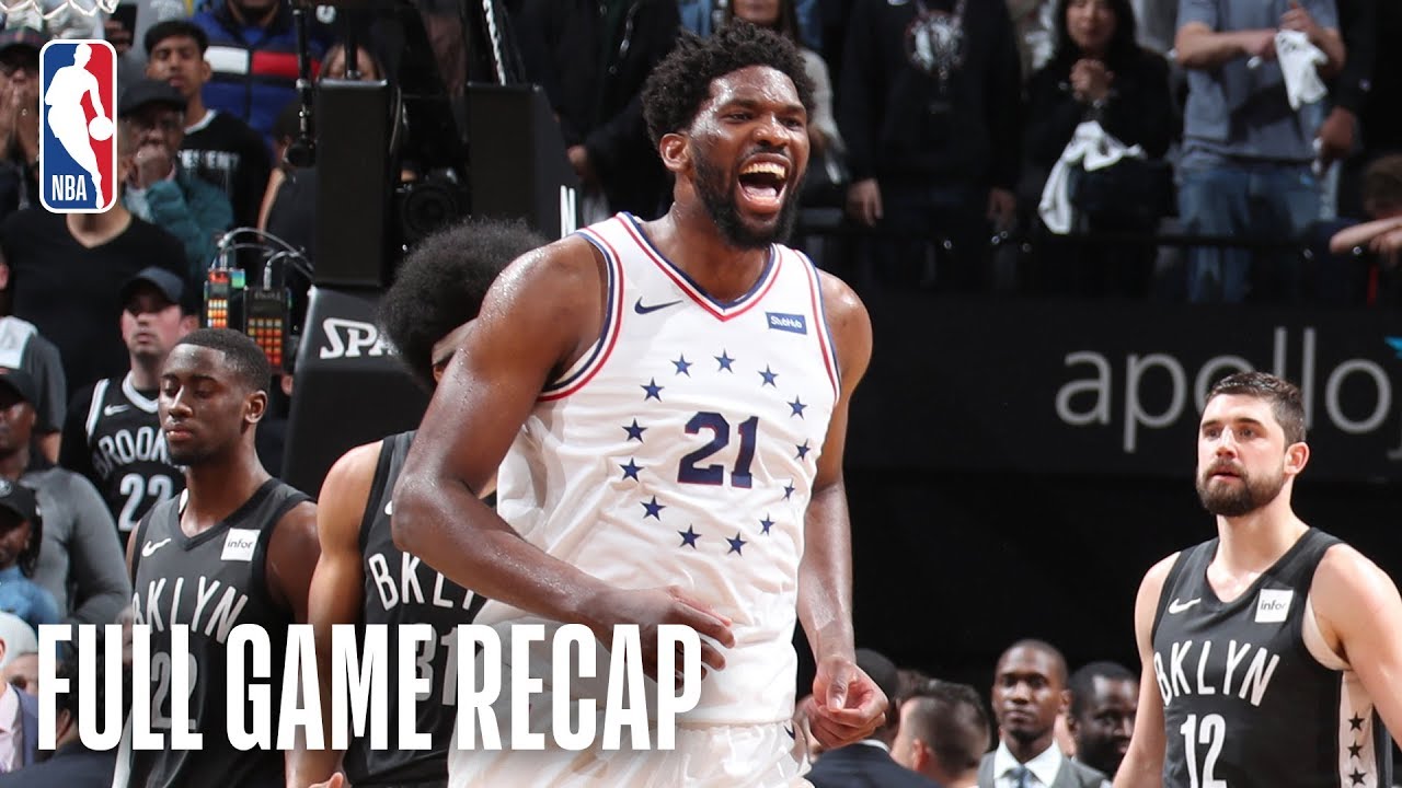 76ERS против NETS | Фантастическая, захватывающая концовка в Бруклине | Игра 4