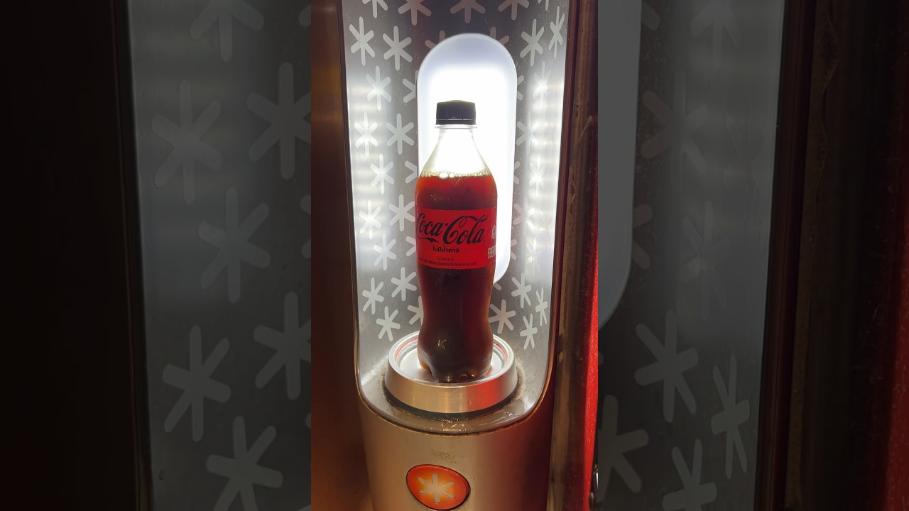 Instant Freeze Coke Machine  #thailand #bangkok #cocacola #coke #arcticcoke