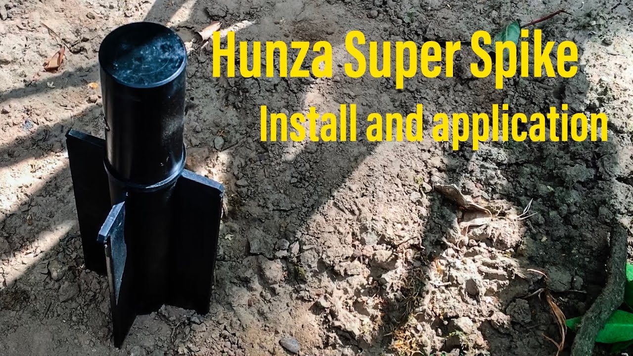 Hunza Lighting - Super Spike install