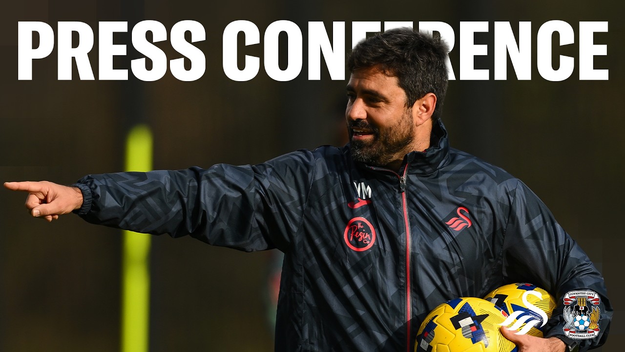 Vitor Matos ahead of Coventry City | Press Conference