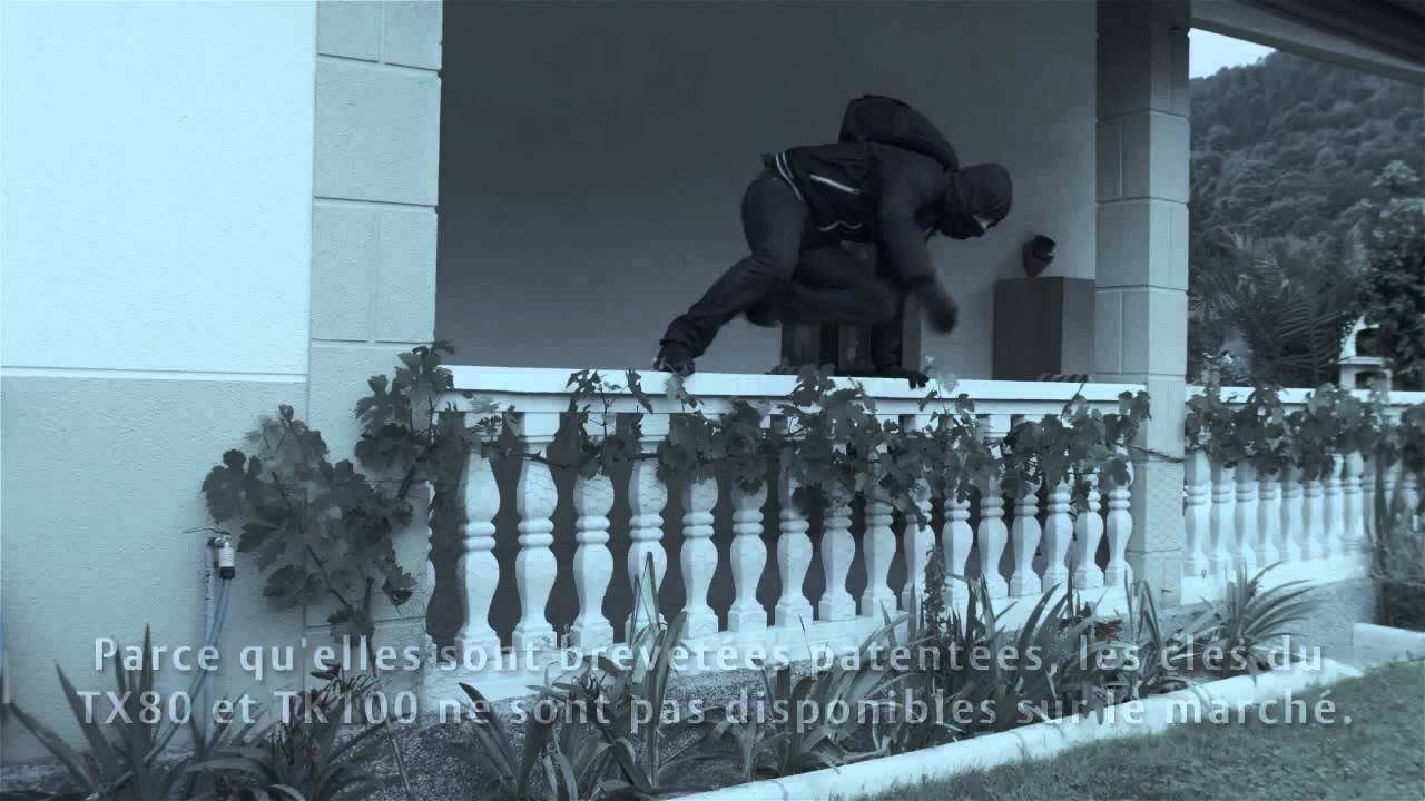 Cylindre de haute s&eacute;curit&eacute; TX80   Fran&ccedil;ais   Antibumping