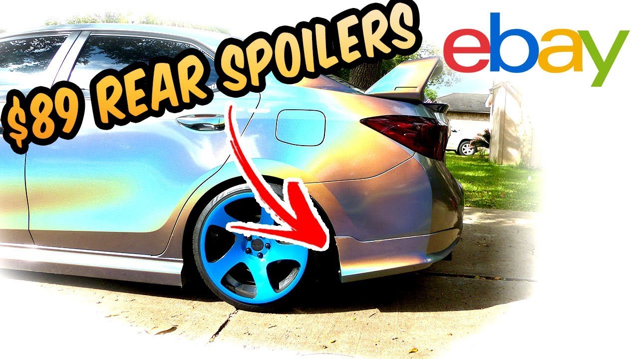 $89 Rear bumper Spoiler EBAY 2014-2019 Corolla