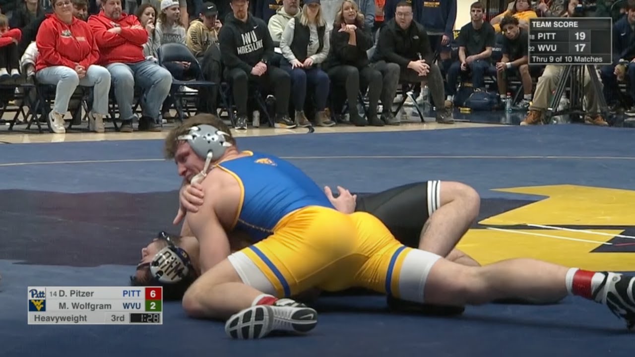 HWT Dayton Pitzer (Pitt) vs Michael Wolfgram (West Virginia)