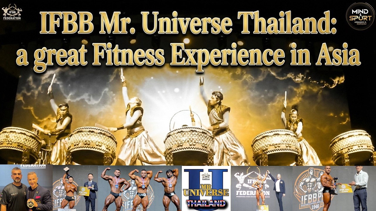 IFBB Mr. Universe Thailand – крупнейшая вечеринка в мире бодибилдинга и фитнеса в Паттайе 🇹🇭 #ifbb
