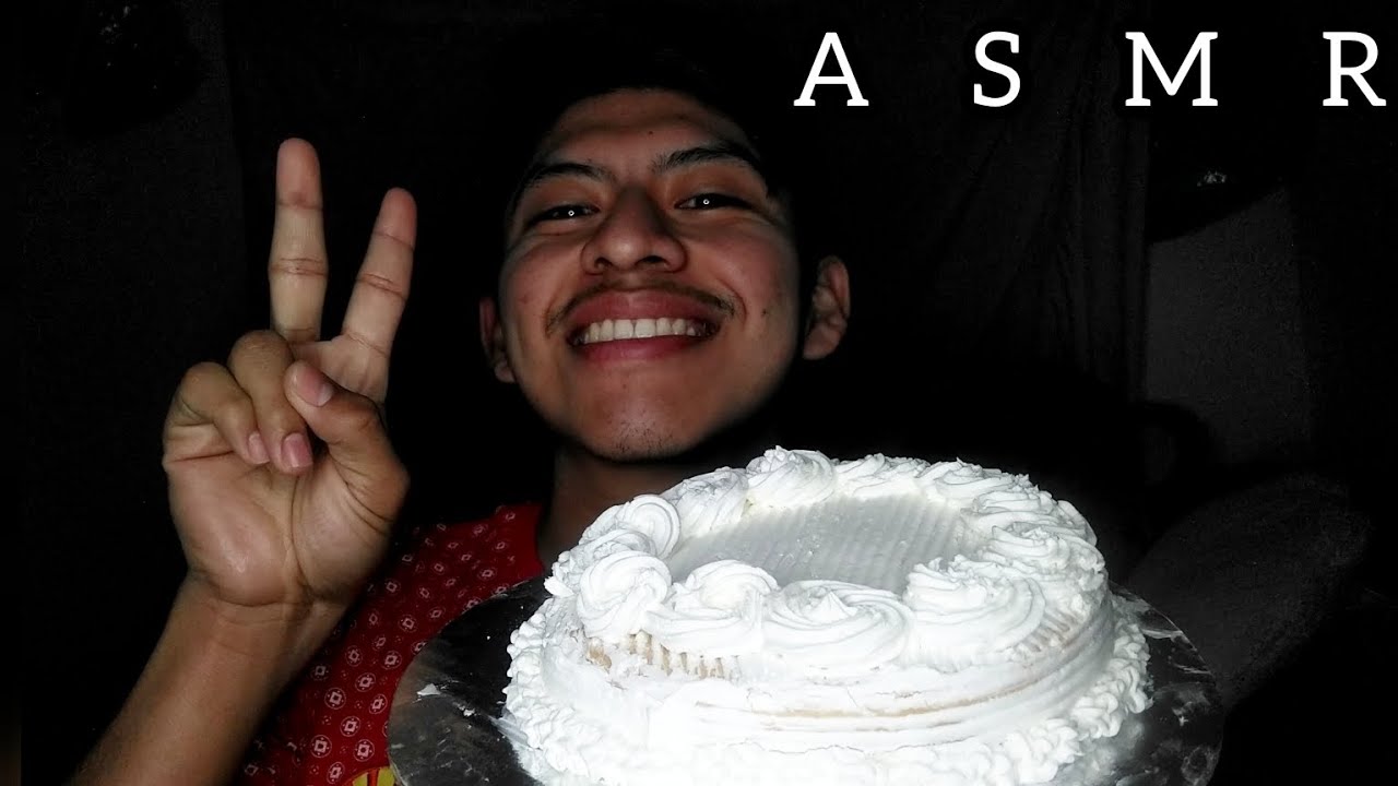 ASMR Comiendo pastel Casero 👌🤤❤️