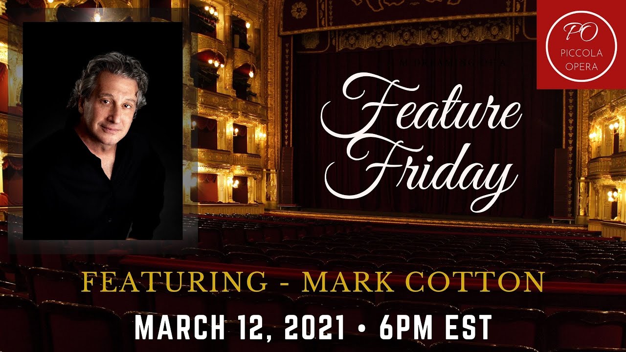 FEATURE FRIDAY - Mark Cotton | 