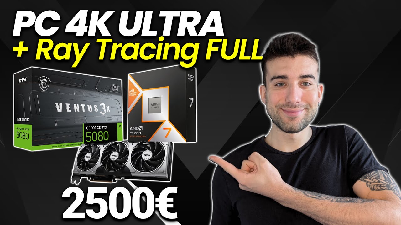 El PC Gaming DEFINITIVO de 2500€ 👑 Destroza el 4K con Ray Tracing en ULTRA