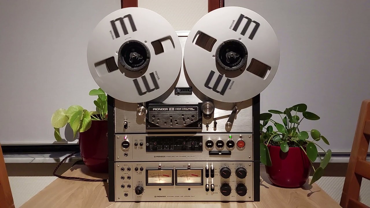 Pioneer RT-2022 - The top-of-the-line Pioneer Reel to Reel deck  from 1978