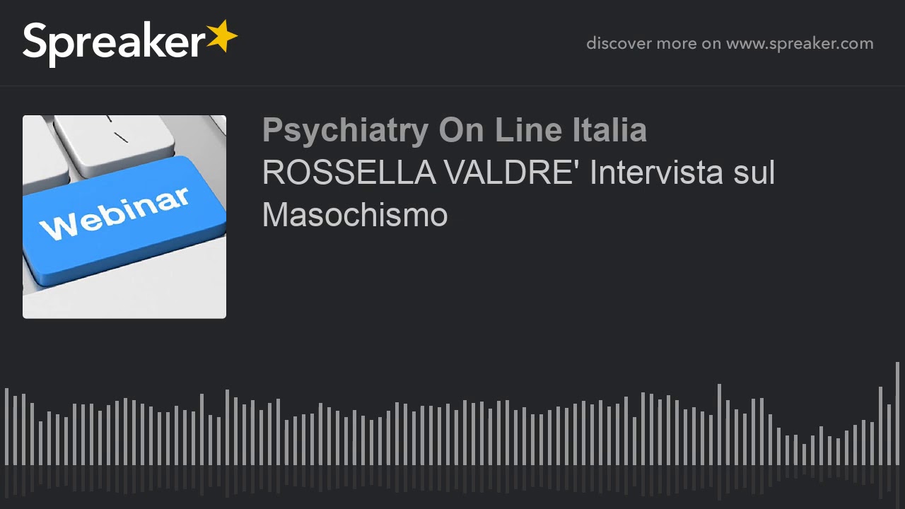 ROSSELLA VALDRE' Intervista sul Masochismo