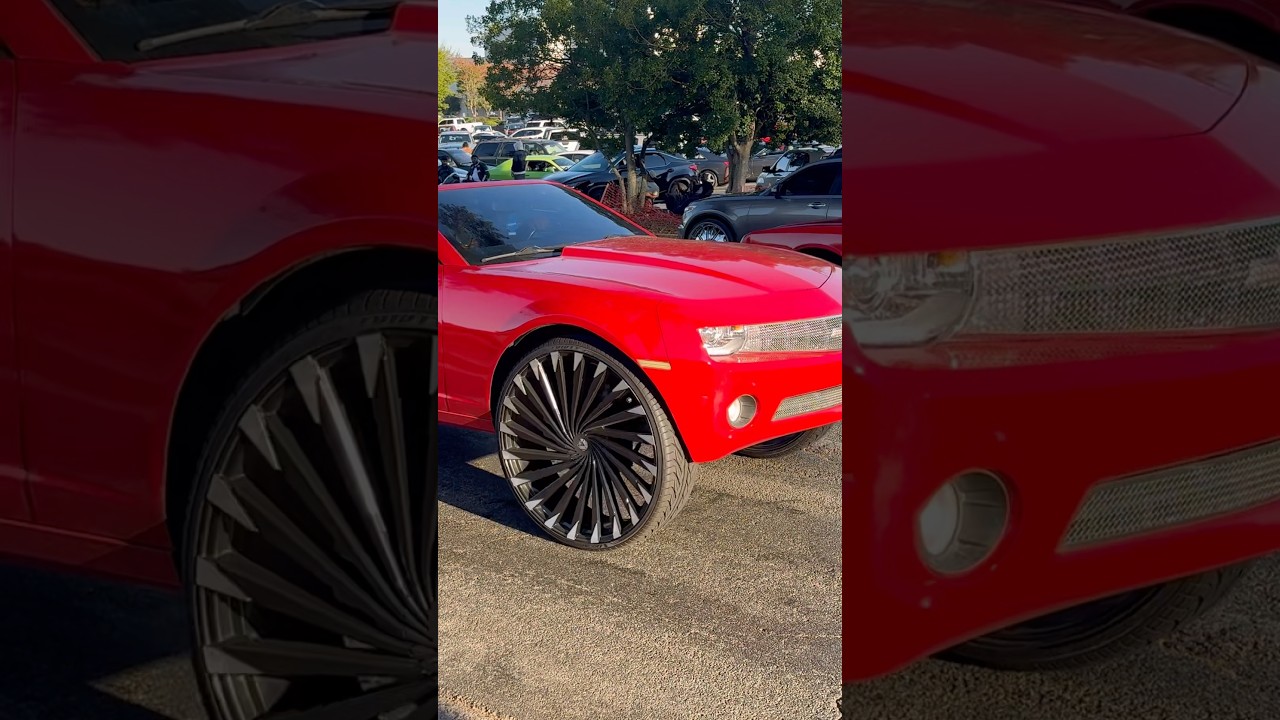 Chevy Camaro Vert on 32&rsquo;s Riding