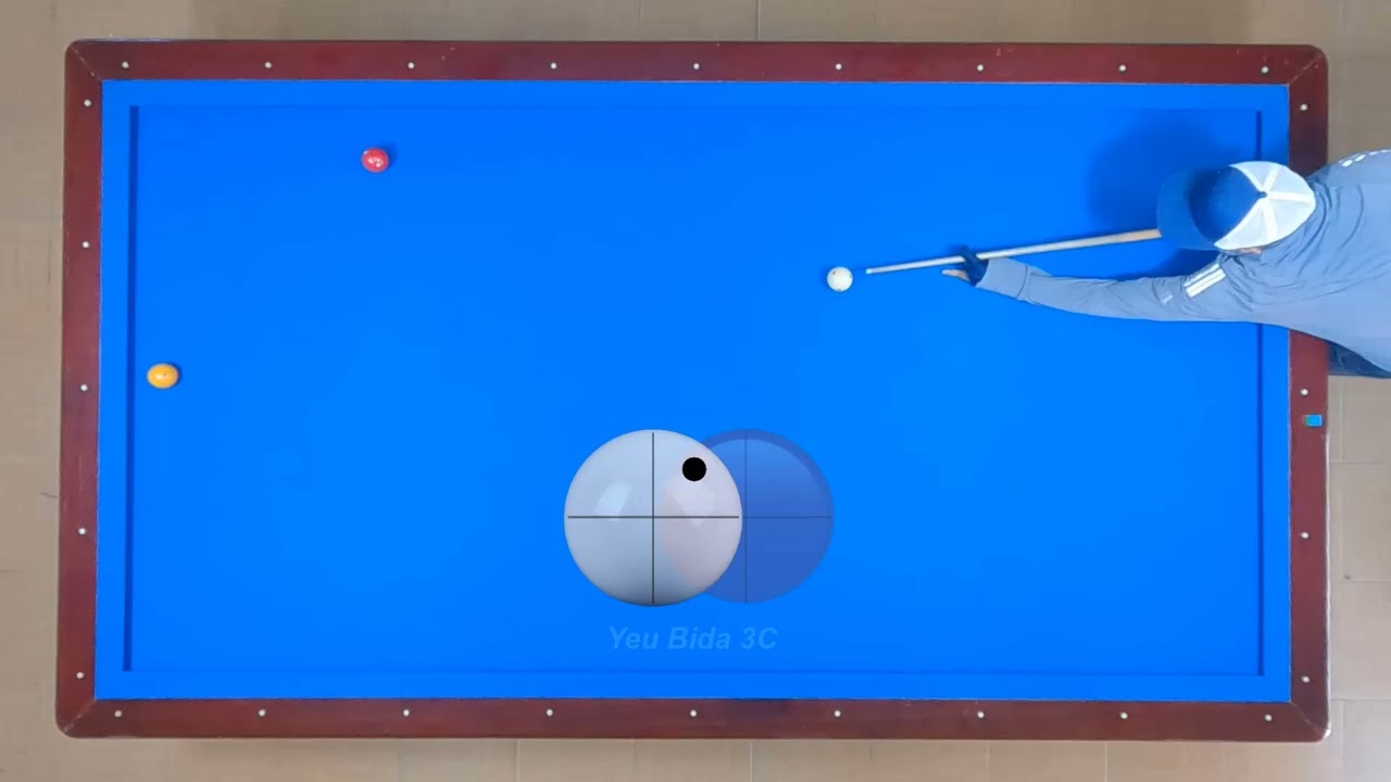 Best Shots 3Cushion Carom Billiards tutorial simulation 02