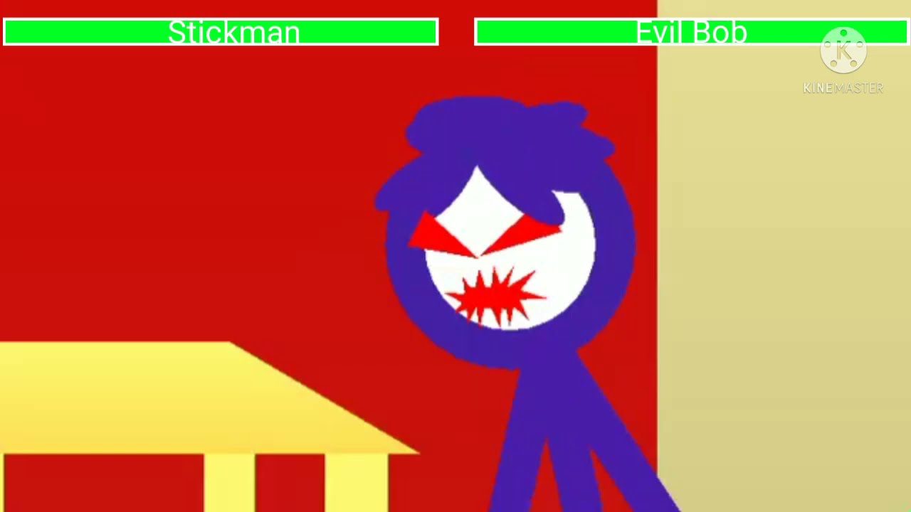 Draw a stickman epic 2 The Quest to Stop Bob with healthbars Final Battle (Remake)