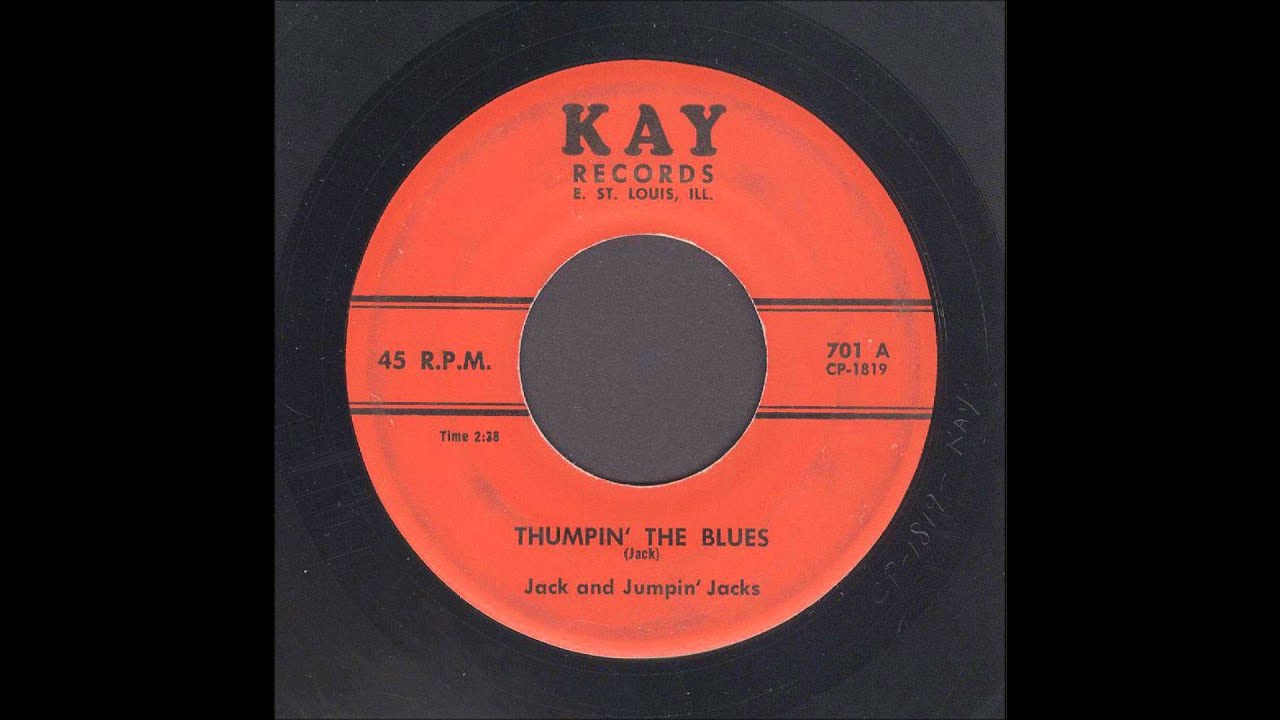 Jack & The Jumpin' Jacks - Thumpin' The Blues - Rockabilly 45