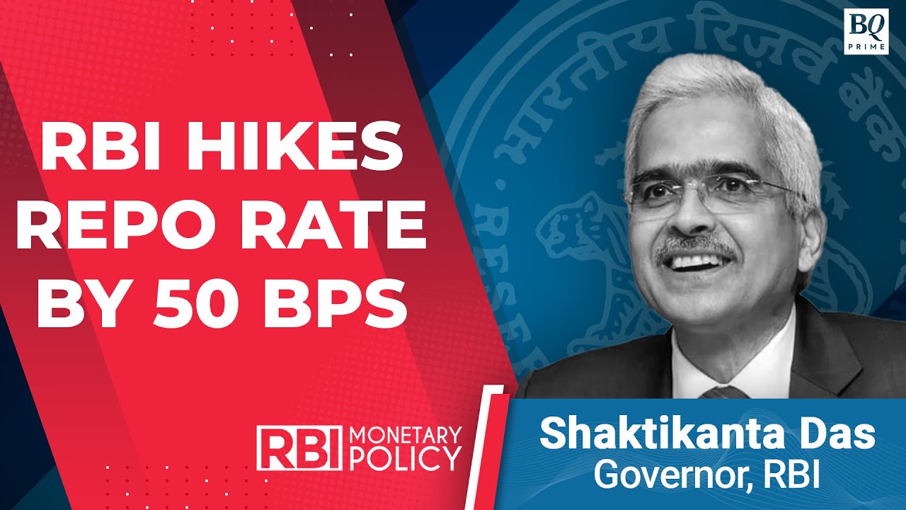 RBI Policy: MPC Hikes Repo Rate By 50 BPS