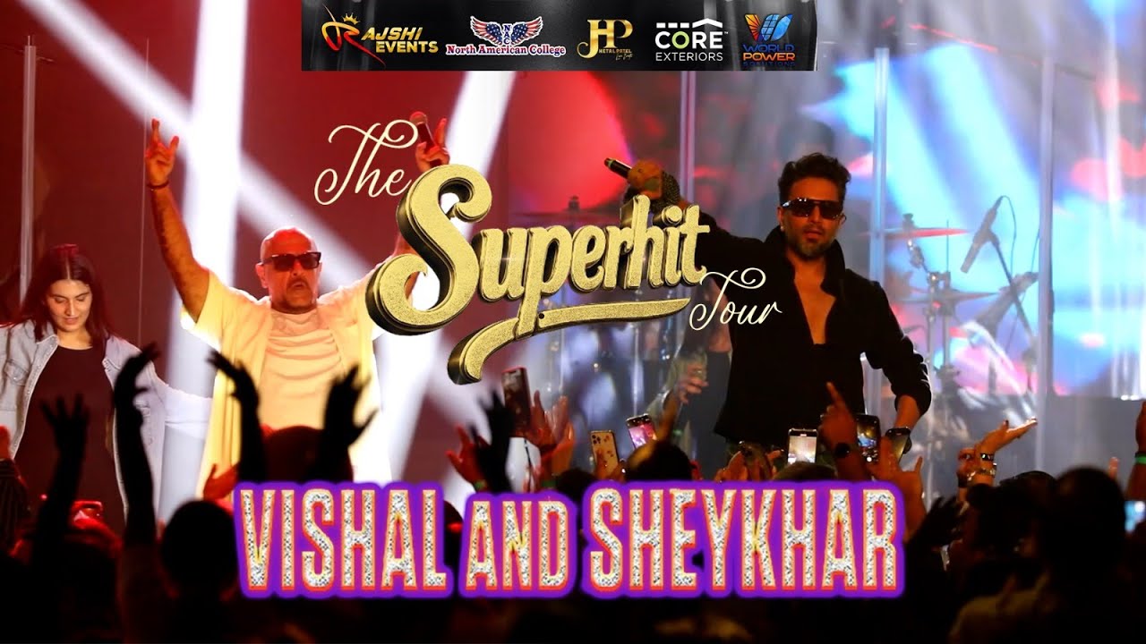 Vishal and Sheykhar Live concert