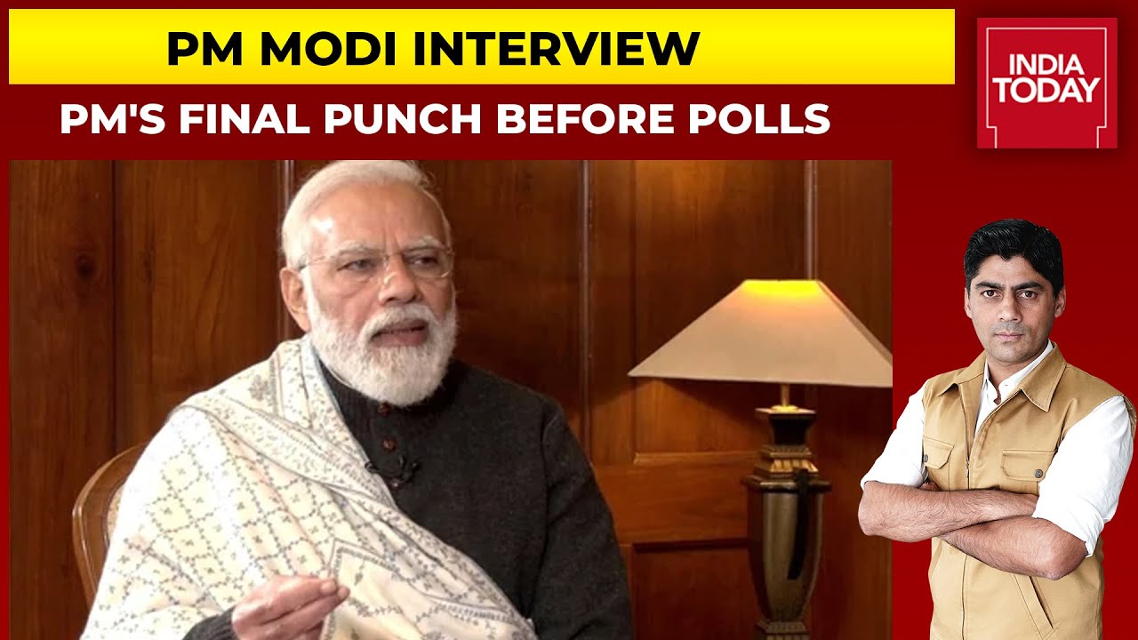PM Modi Interview: PM's Final Punch Before Assembly Elections | U.P Polls | India First