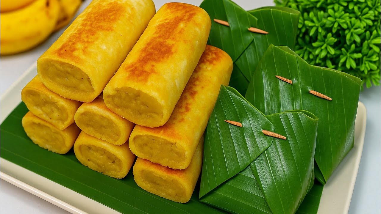 2 RESEP OLAHAN PISANG YANG BELUM BANYAK ORANG TAU,ENAK BANGET DAN MUDAH 
