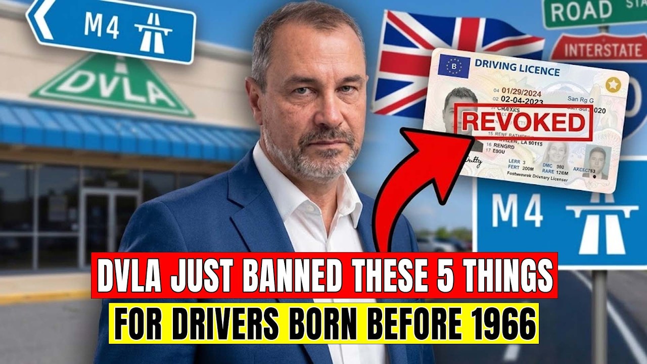 🤯 NEW DVLA REQUIREMENT FOR DRIVERS BORN BEFORE 1966 &mdash; Every UK Driver Must Watch This!