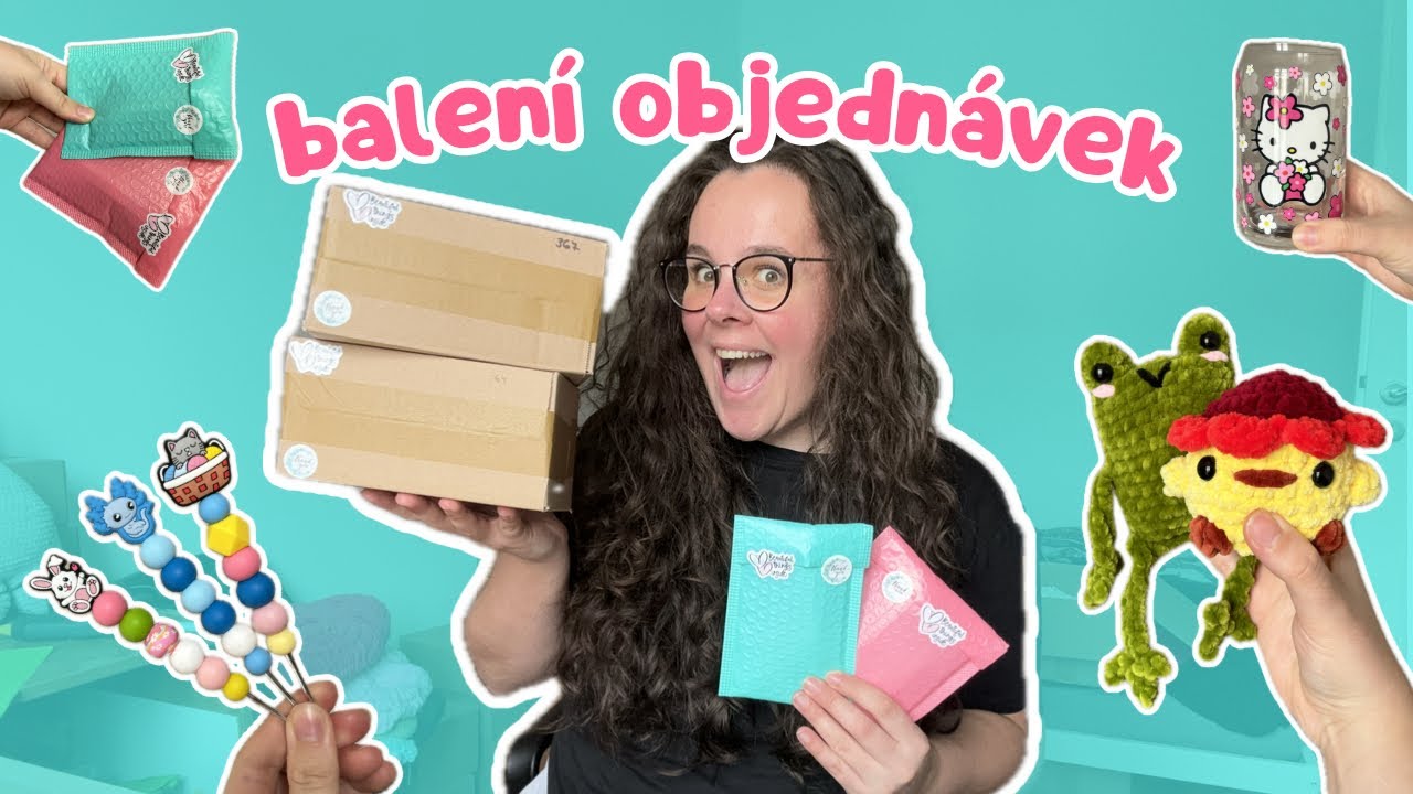 BALÍM VAŠE OBJEDNÁVKY z naskladnění 😱 Anet tvoří 🩵