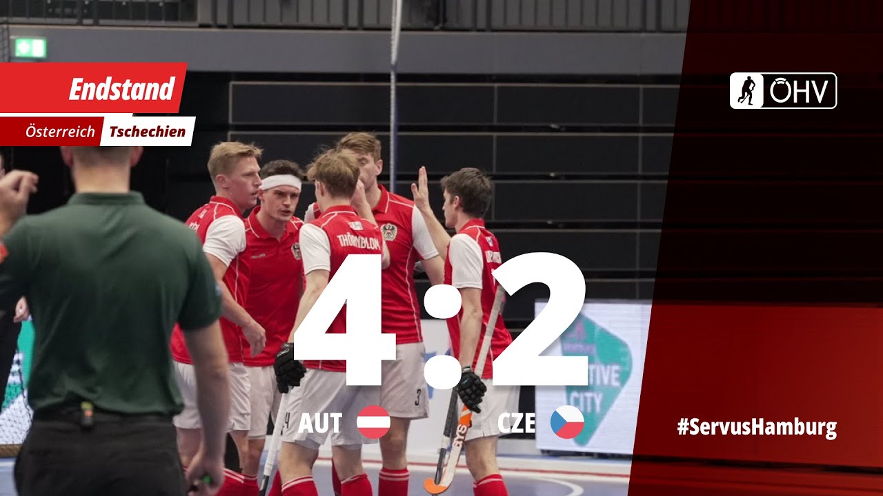 Austria vs. Czech Republic 4:2  | Highlights EuroHockey Indoor Championship 2022 Hamburg