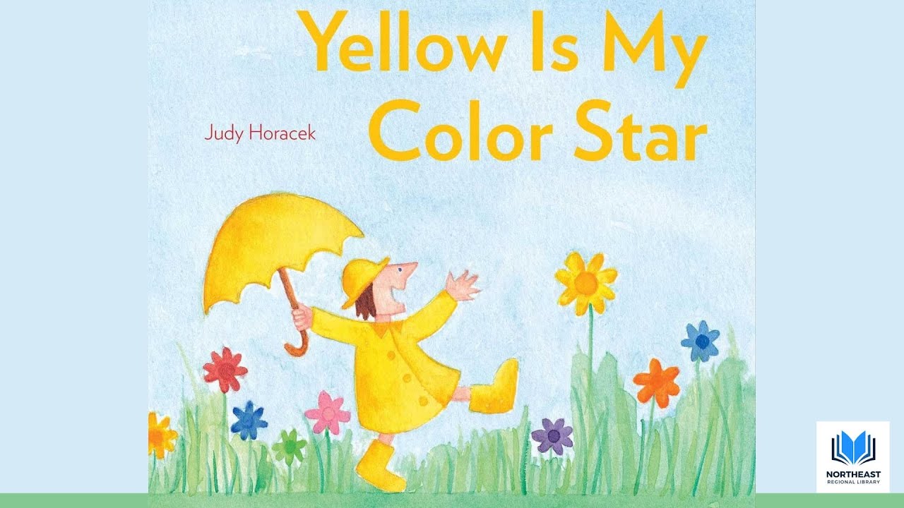 🌟Yellow is My Color Star by Judy Horacek ☂️Kids Book 