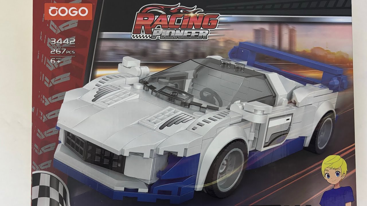 Lego racing car 🏎️  unboxing 📦 and making 🤩,lego car, mini block car (part 1 )