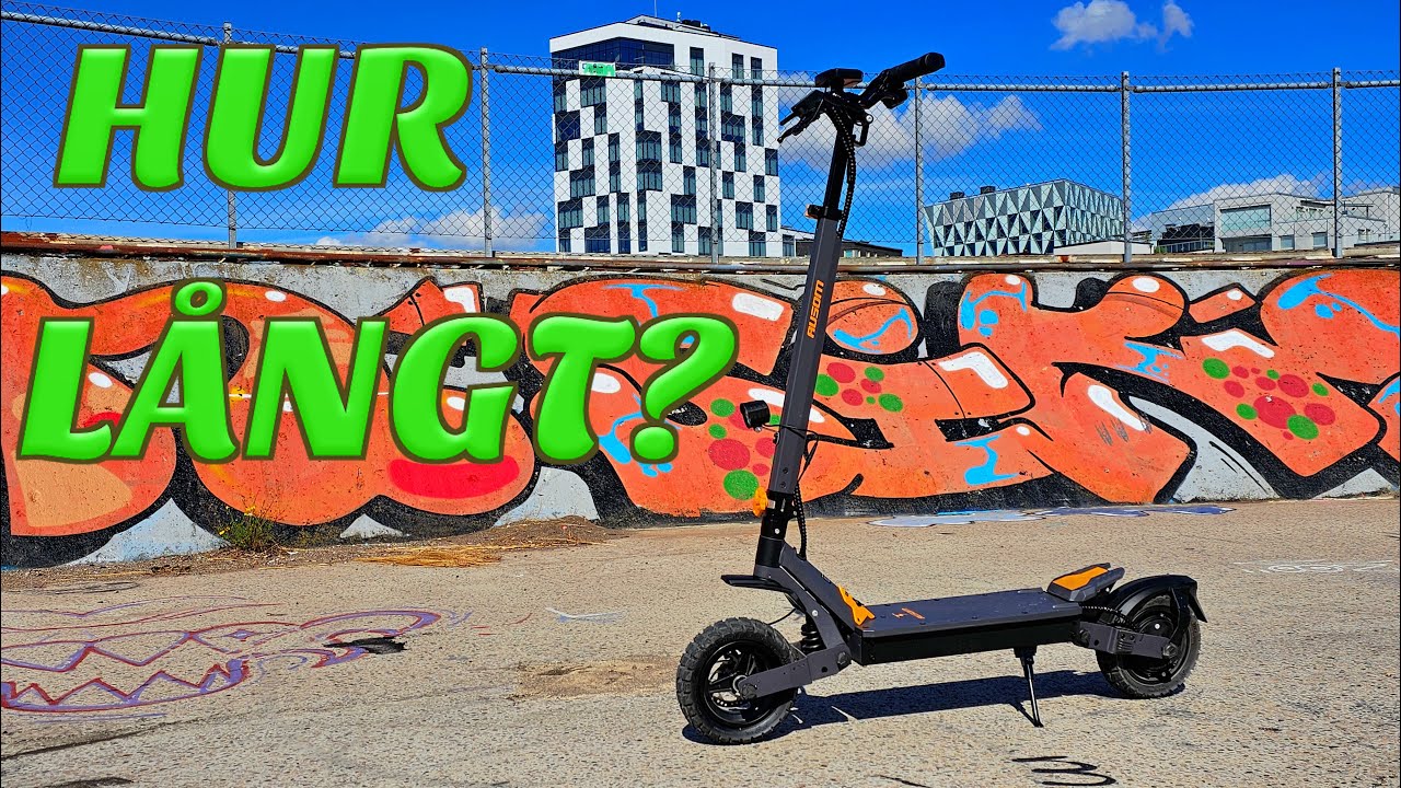 Ausom L1 Scooter - Range Test 🔋