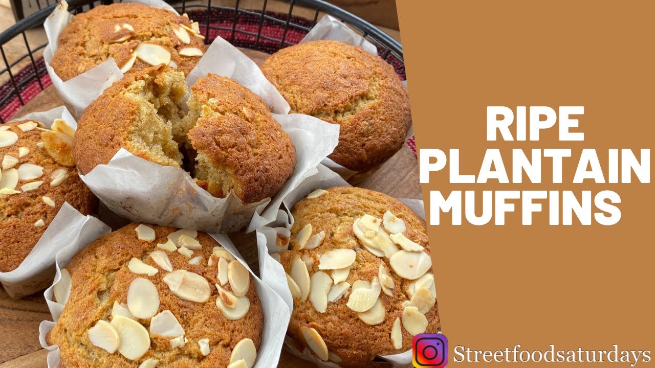 Ripe Plantain Muffins