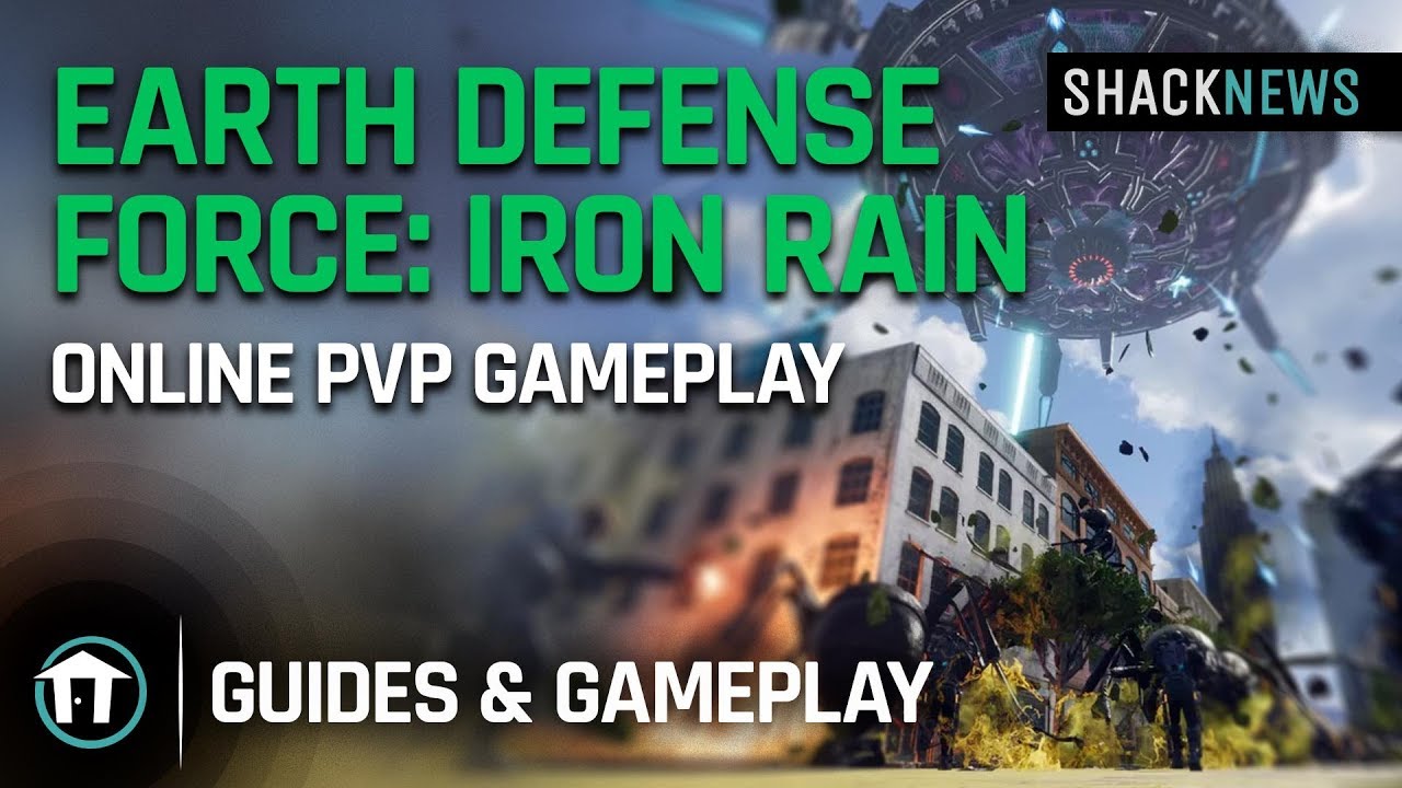 Earth Defense Force: Iron Rain - Online PvP Gameplay