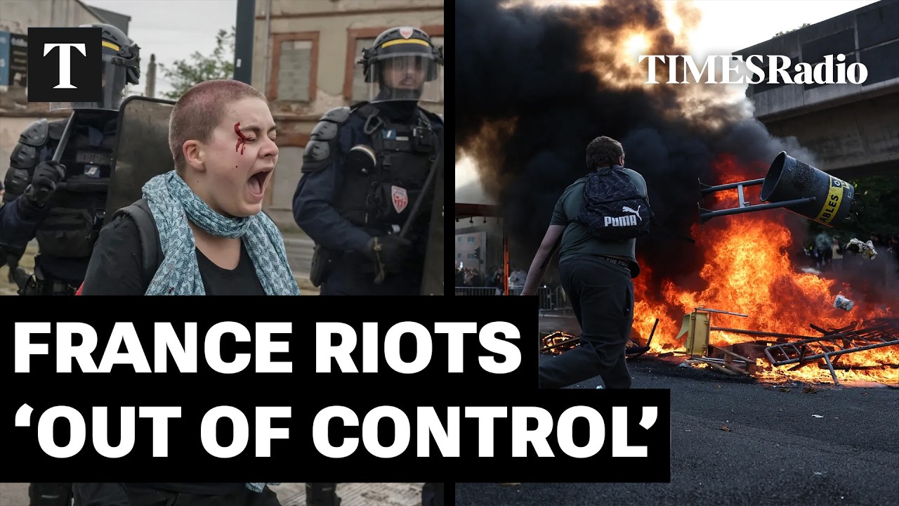 Violent French Student Riots And School Arson Are 'Completely Out Of Control' | Adam Sage