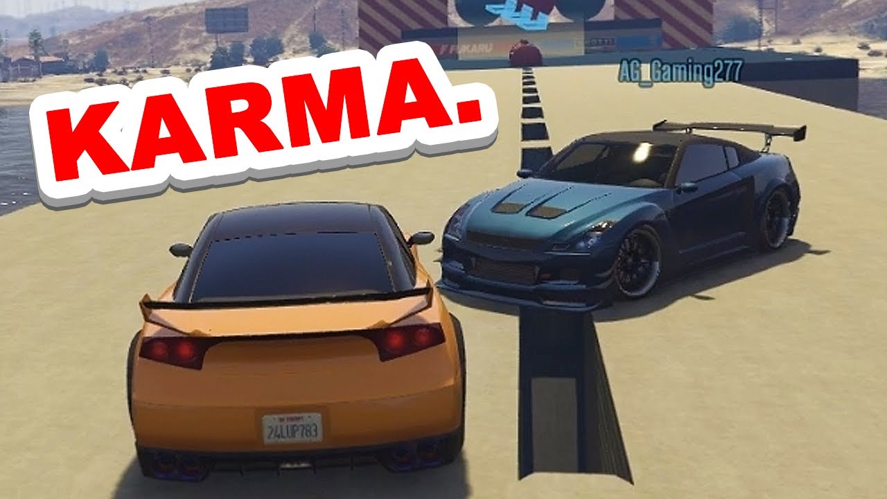 PERFECTE VOORBEELD VAN KARMA...! 😥 (GTA V Online Races)