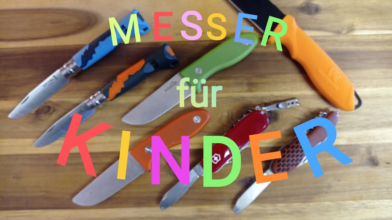 Messer für Kinder / Kindermesser von  Opinel / Schnitzel / Victorinox/ Wolfgangs...