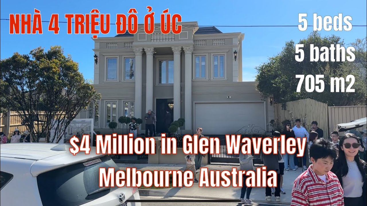 #166. $4 Million House in Glen Waverley Melbourne Australia. Walkthrough tour. Auction 4/10/2025