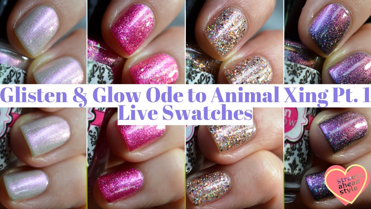 Animal Crossing Nail Polish from Glisten & Glow Live Swatches | Streets Ahead Style