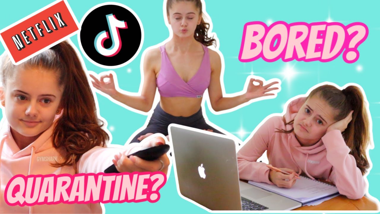 50 Things to Do when BORED (In Quarantine!) || Ellie Louise
