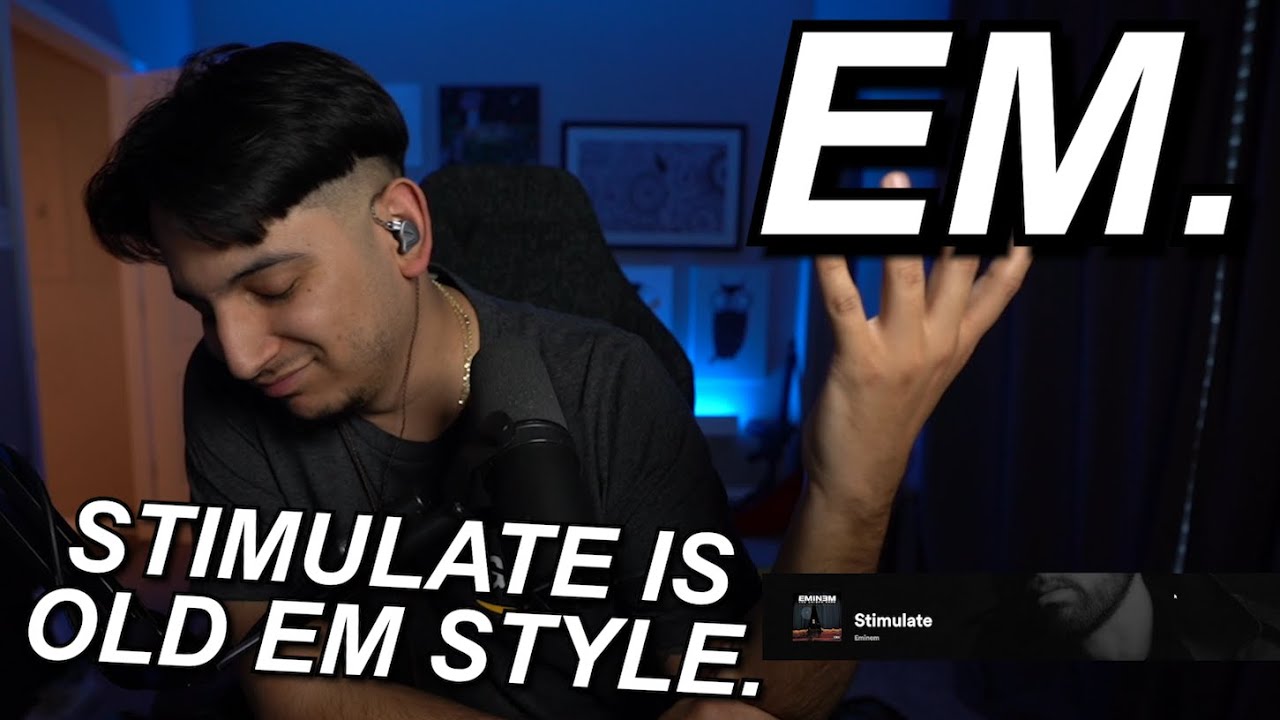 THIS IS MY EM. EMINEM "STIMULATE" FIRST REACTION!!