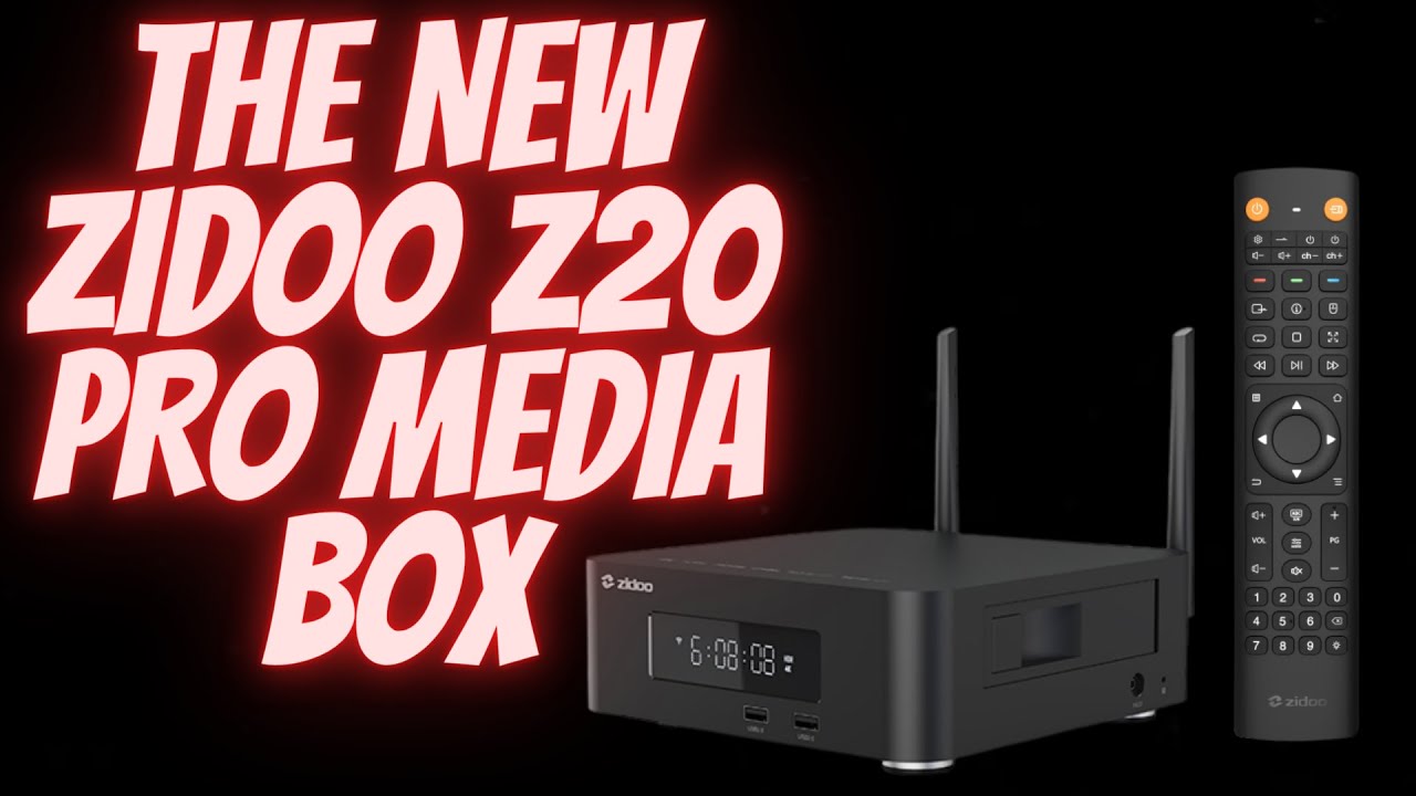 The New Zidoo Z20 Pro Media Player Box | Android 11 | 4gb Ram 32gb Internal Storage |