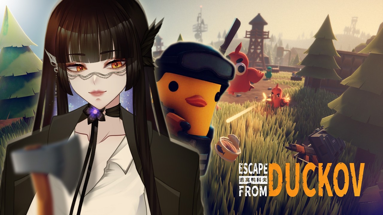 ✦ ESCAPE FROM DUCKOV ✦ KWEK version? ꉂ(˵˃ ᗜ ˂˵)