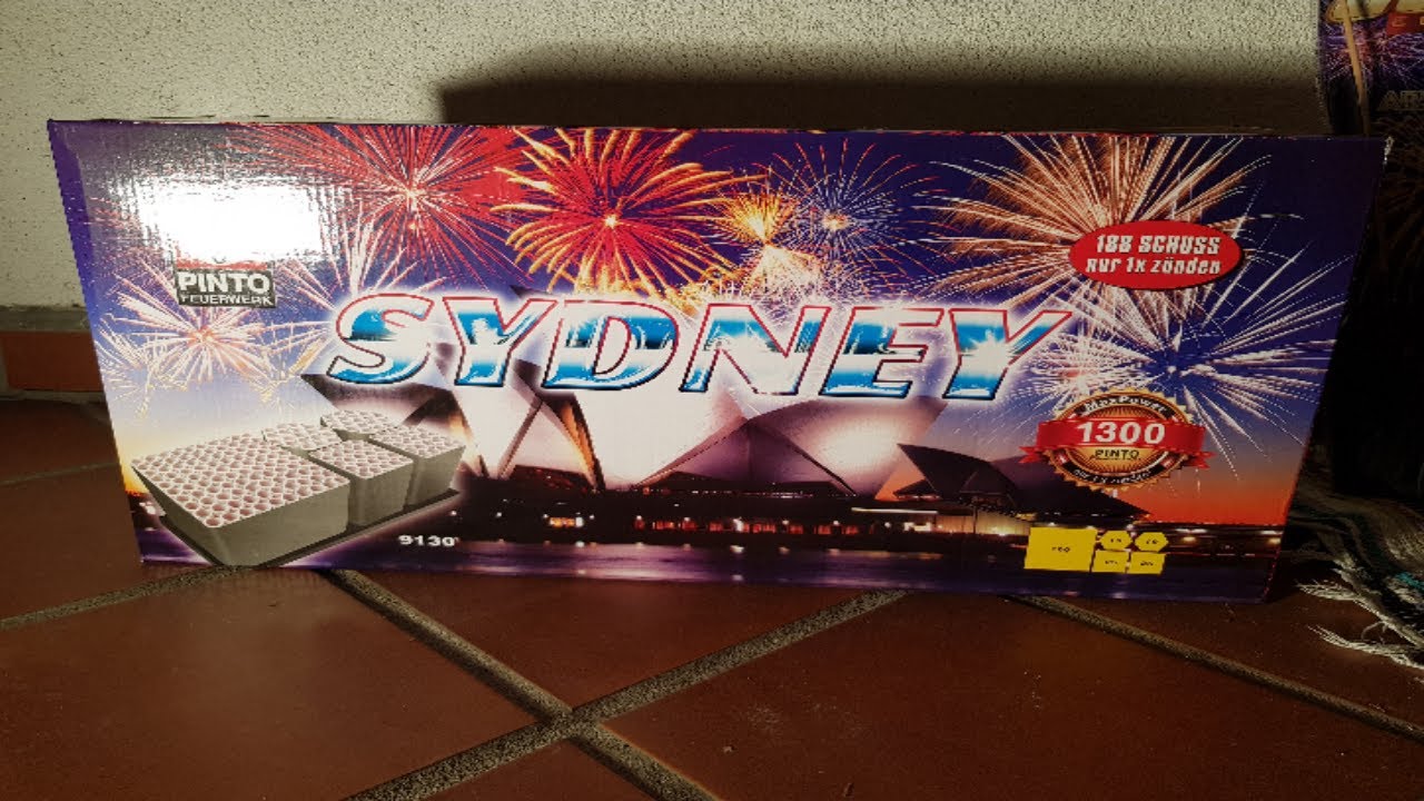Sydney - Verbundfeuerwerk / Pinto