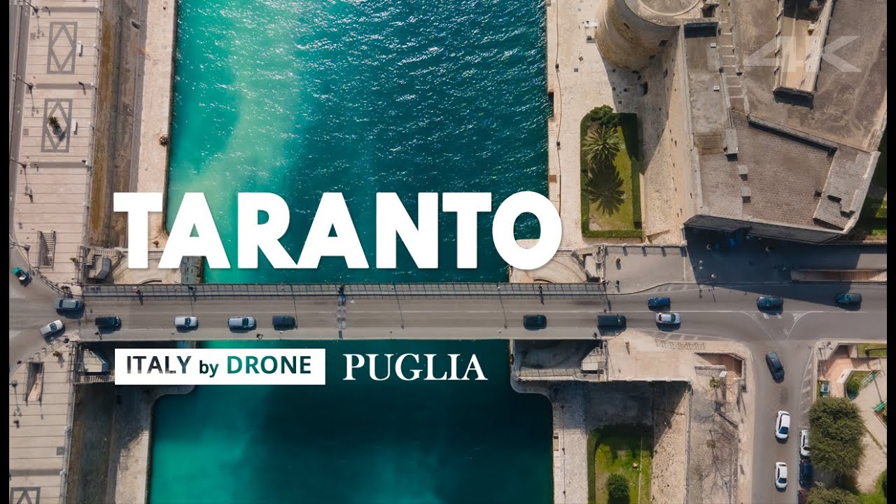 TARANTO Puglia Italy from Above | Aerial Drone View [4K]
