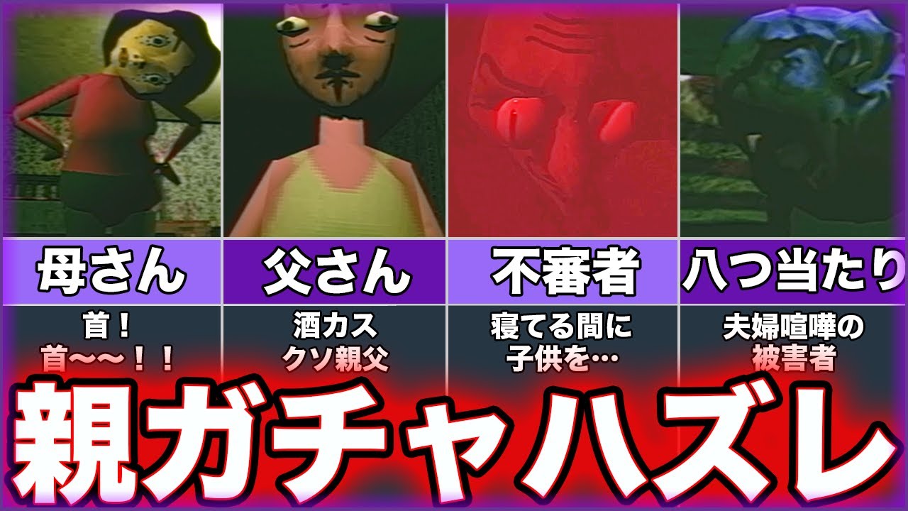 【Bad Parenting】ゆっくり鬱ゲー解説【バッドペアレンティング】