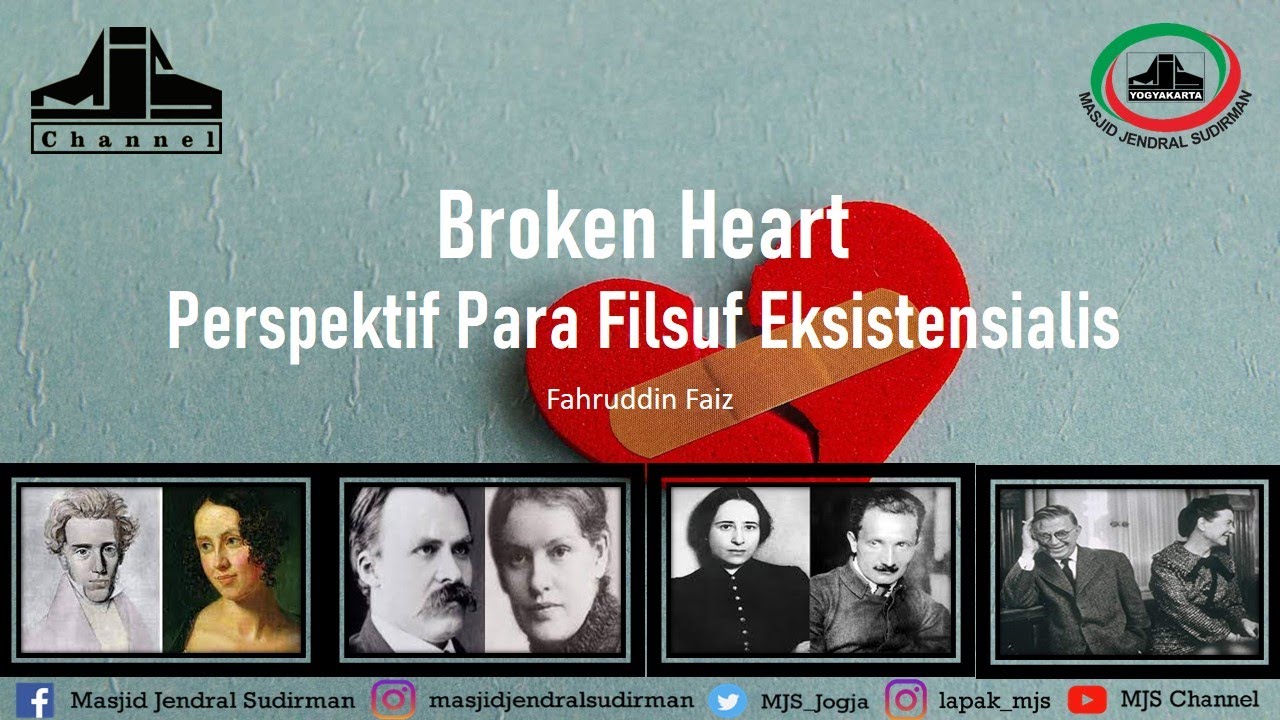 Ngaji Filsafat 384 : Patah Hati Perspektif Para Filsuf Eksistensialis | Dr. Fahruddin Faiz, M. Ag