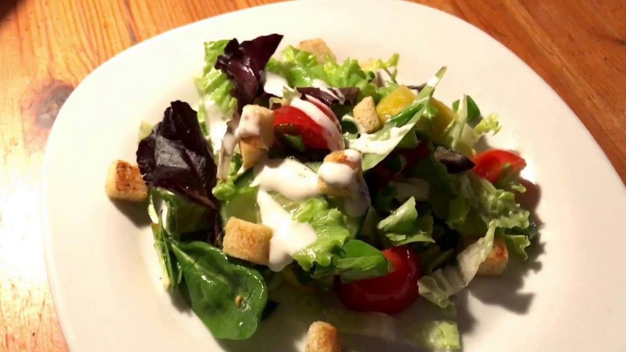 Gemischter Salat Bunter Salat mit Dressing Rezept