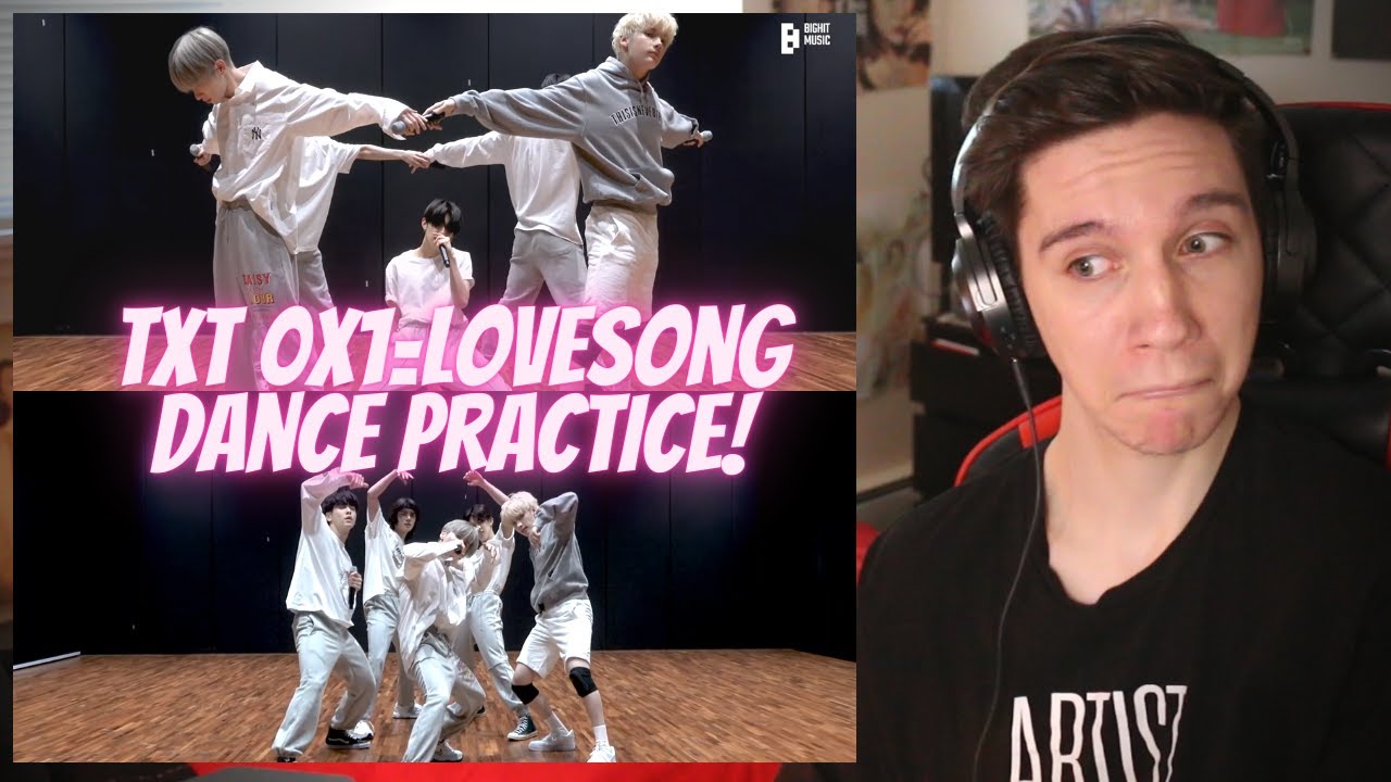 DANCER REACTS TO TXT | '0X1=LOVESONG Dance Practice