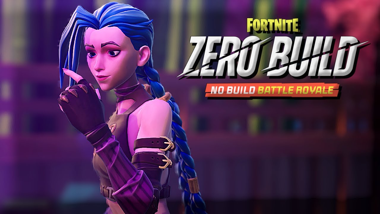 Arcane Jinx skin! Duos Zero Build, Gameplay (Fortnite Chapter 6 Season 4)