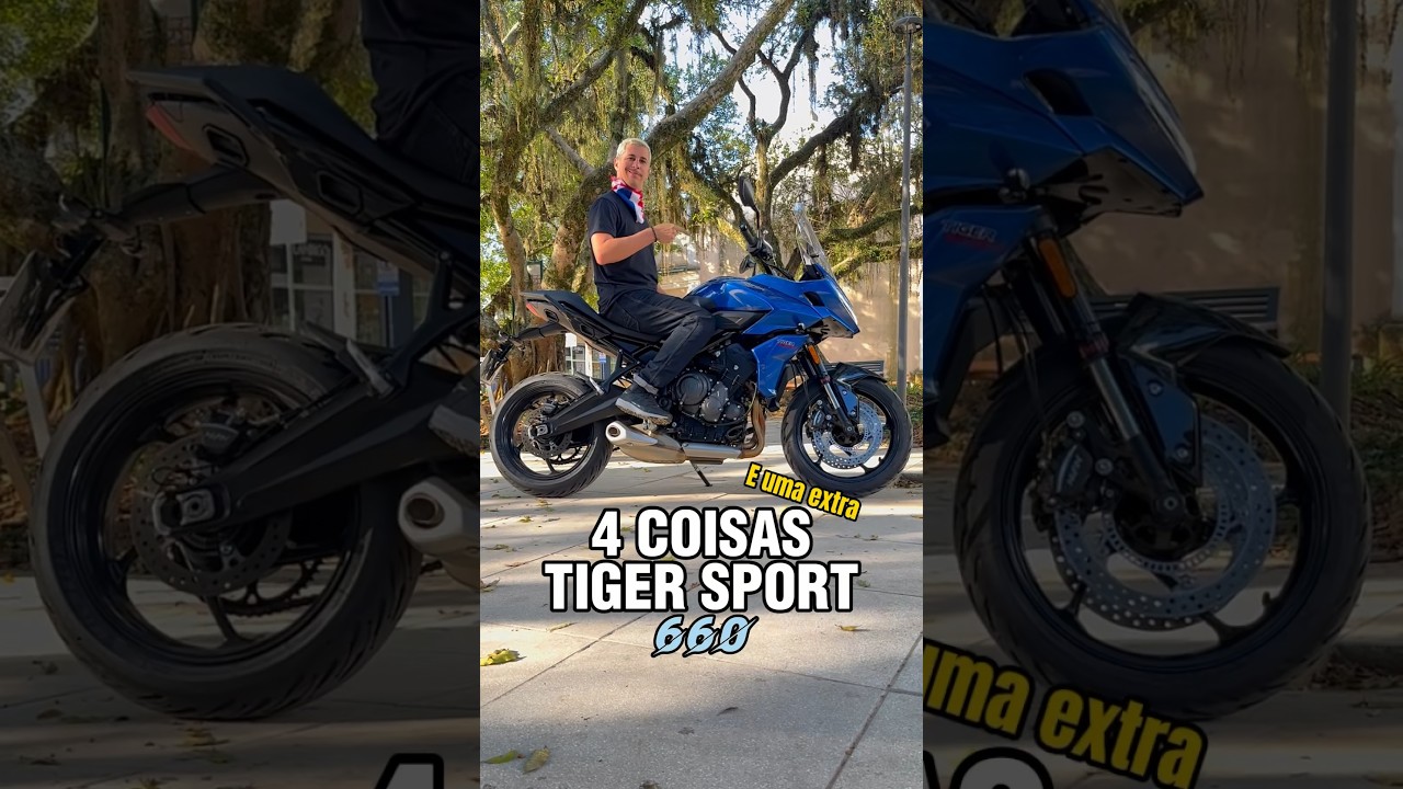4 Coisas Tiger Sport 660 (e 1 que n&atilde;o gostei) #motos