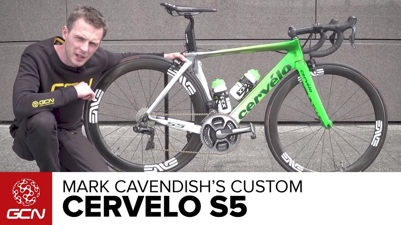 Mark Cavendish's Custom Painted Cervélo S5 | Tour de France 2017